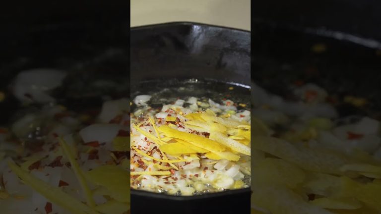 Best Creamy Lemon Pasta/Spaghetti Al Limone #shorts