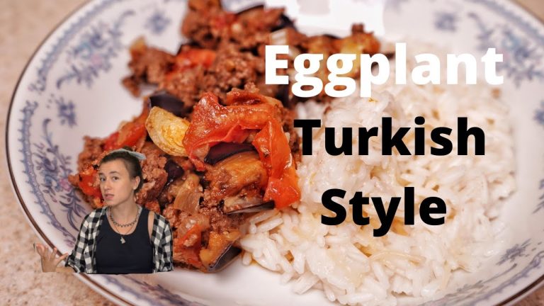 Turkish Style Eggplant With Ground Beef – Turkish Food Recipes