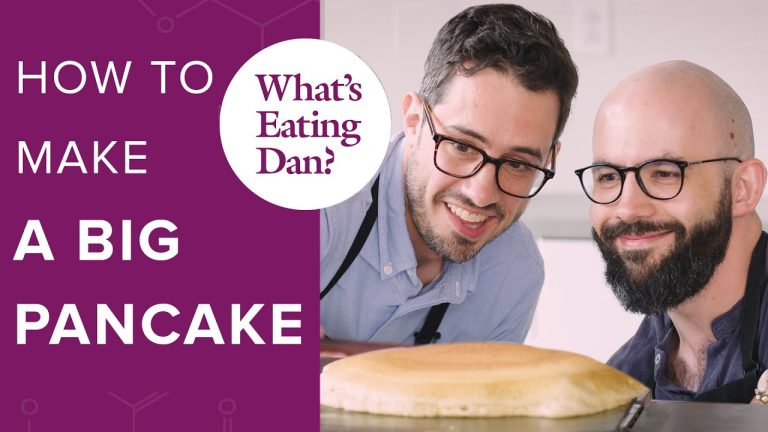 Dan Souza and Andrew Rea Make Pancakes with a Robot | What’s Eating Dan?