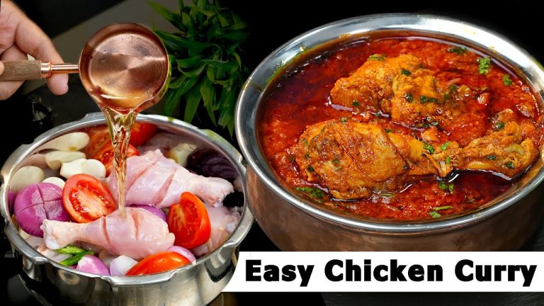 मैंने चिकन के साथ सब कुछ कुकर में डाला और जो हुआ उस पर यकीन ही नहीं होगा – VERY TASTY CHICKEN CURRY