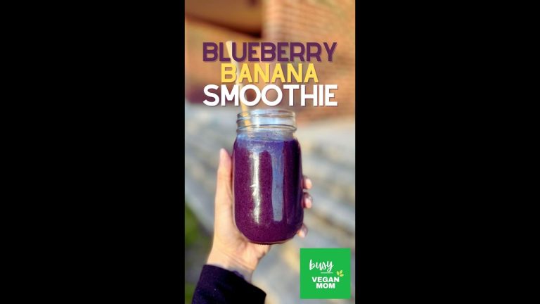 Blueberry Banana Smoothie Recipe 💙💛
