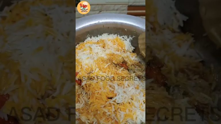 Biryani Recipe | Restaurant Style Beef Biryani Recipe | by Asad Food Secrets