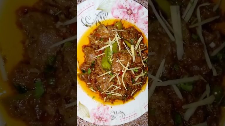 Beef Onion Karahi Gosht Recipe | مزیدار بیف پیاز کڑاہی گوشت | Shorts Video