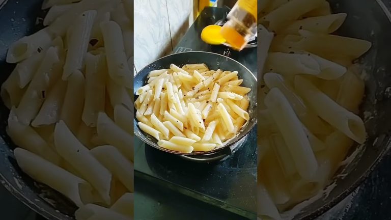 Easy Pasta Recipe Without Vegetables 🍝  #shorts #youtubeshorts #cooking #lunchbox #dinner #food