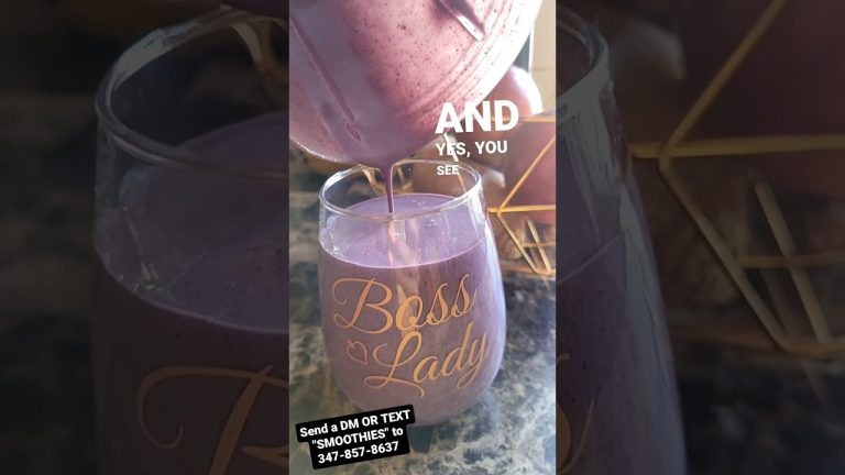 DELICIOUS SMOOTHIE RECIPES