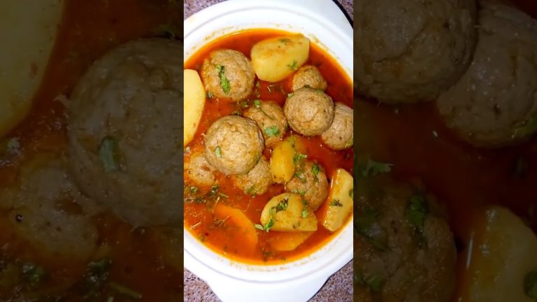Karachi Beef Aloo Kofta Recipe |  کراچی  کی مہشور مزیدار بیف آلو کوفتہ | Shorts Video