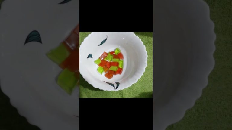 Broken Glass Jelly Pudding | Easy No Bake Jelly Dessert Recipe | Jelly Pudding Recipe |Jelly Dessert