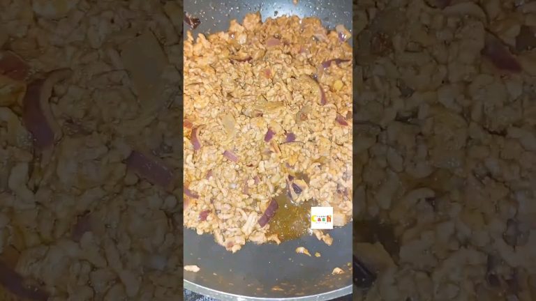 Make A delicious minced meat stew for spaghetti #shorts