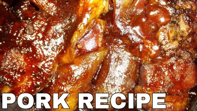 THIS KILLER PORK RECIPE IS VERY SIMPLE!!! ANYONE CAN COOK THIS AND THE RESULT IS REALLY AMAZING!