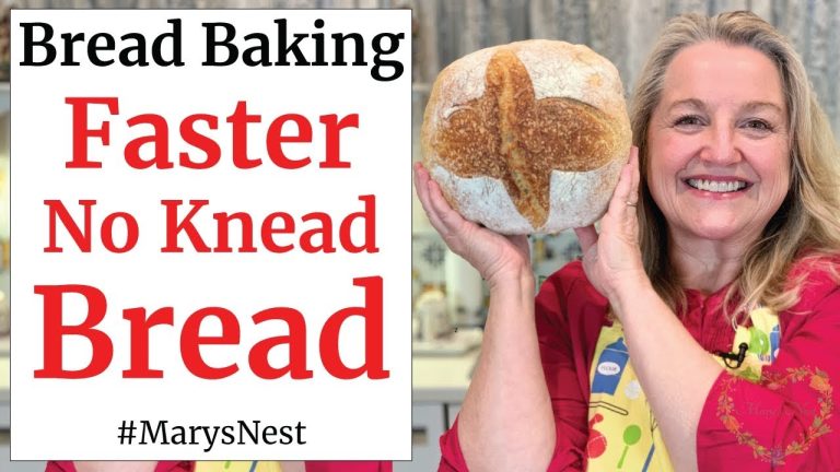Faster No Knead Bread – Beginner Crusty Artisan Bread Recipe