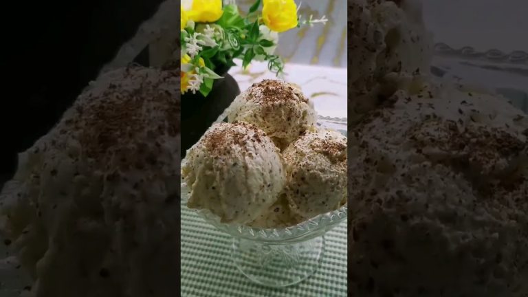 Delicious dessert! Cream and condensed milk!