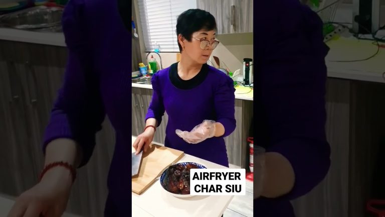 Delicious Char Siu Pork in an Air Fryer – Part 1