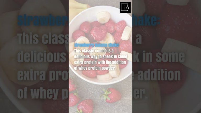 5 high proteins fruit smoothies for weight loss 🍹🍹🍹