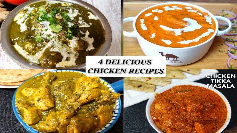 4 Delicious Chicken Recipes