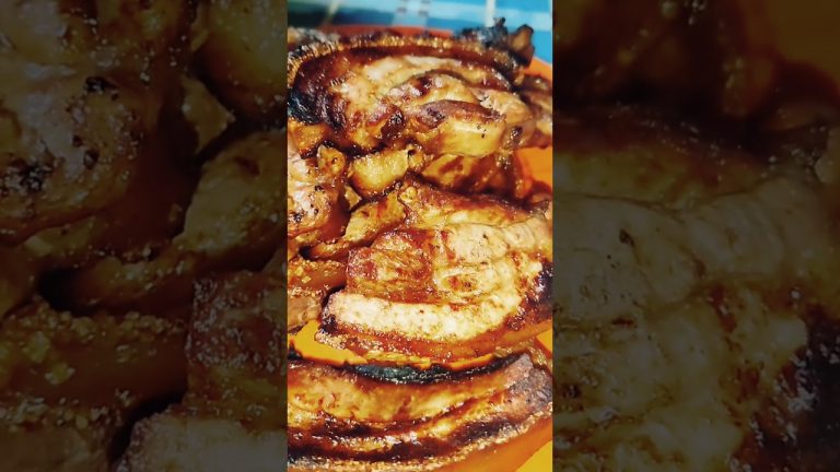 YUMMY PORK BELLY #shorts #foodvlog #foryou #foryourpage #grilledpork #mostsatisfyingvideo
