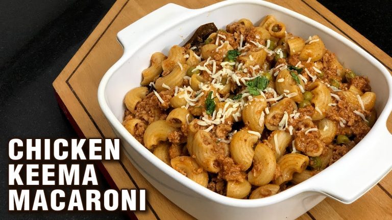 Keema Macaroni Recipe | How To Make One Pan Chicken Pasta  | Chicken Recipes By Chef Tarika