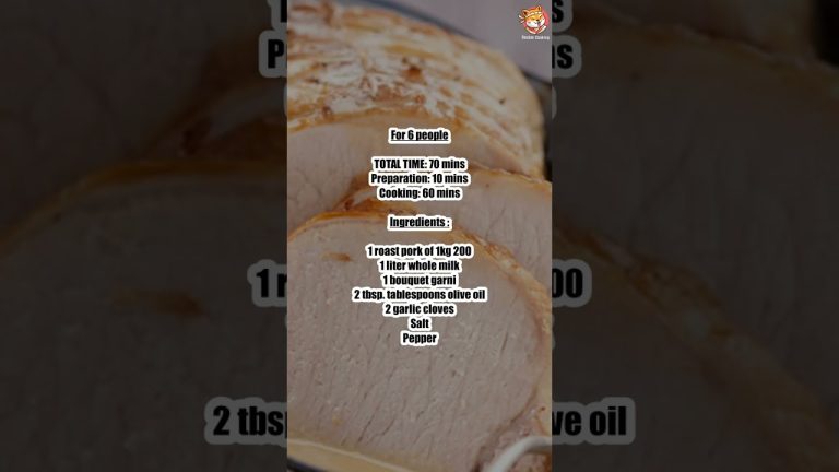 Easy Milk Roast Pork