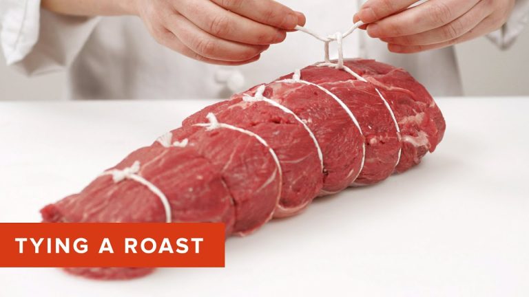 How to Tie a Roast with Twine