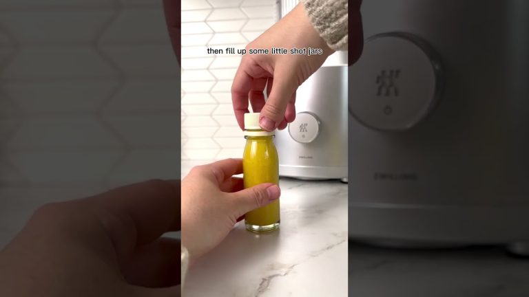 Immunity Boosting Ginger Shots