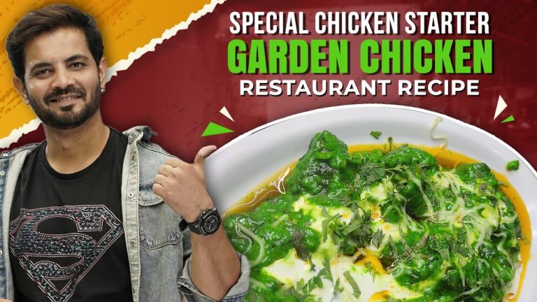 कही नहीं देखा होगा ऐसा Chicken Starter – Garden Chicken | Restaurant Recipe | My Kind of Productions