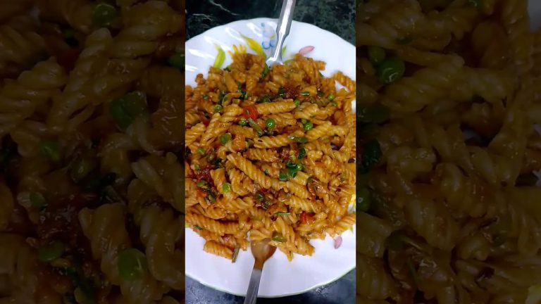 Pasta Recipe 😋- spicy 🔥 pasta #shorts #shortsfeed #short #trending