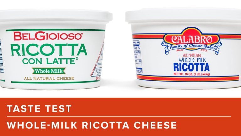 Our Taste Test of Ricotta Cheese From the Supermarket