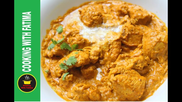 Butter Chicken Recipe by Cooking with Fatima