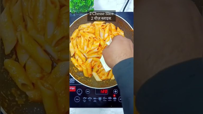 5 min. Creamy Tomato Pasta Recipe 😍#shorts #the_food_carnival #pasta #tomatopasta #creamypasta