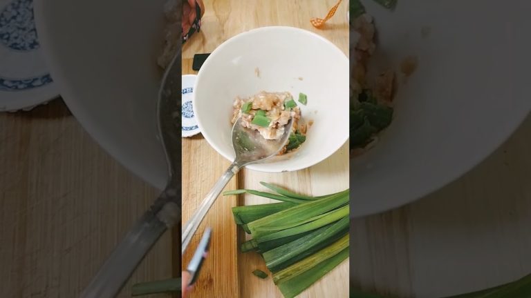 Best Pork Wonton Recipe #shorts  #food