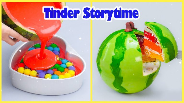 🥶 Tinder Storytime 🌈 Satisfying WATERMELON Dessert Recipes For Everyone
