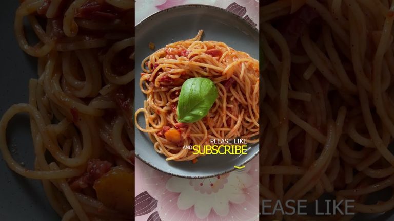 Fast Easy Pasta Recipe #shorts
