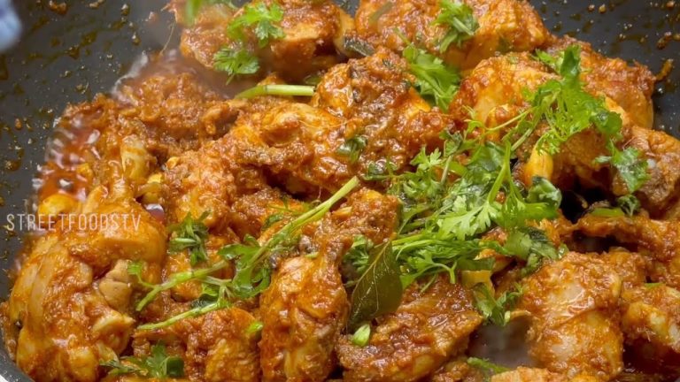 Chicken Semi Gravy Recipe | Street Foods Tv