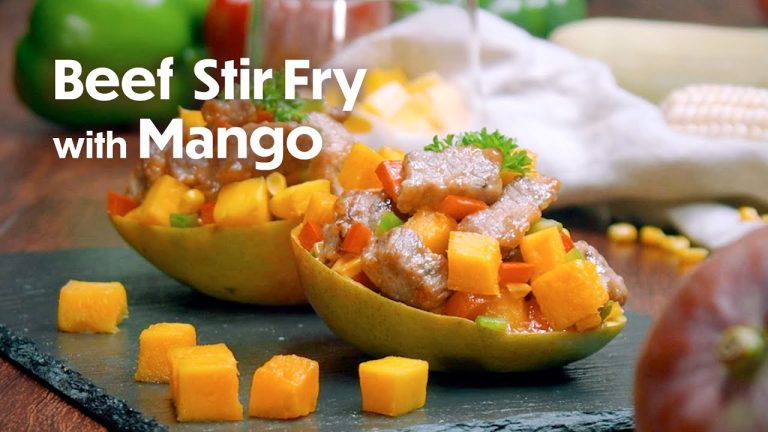 Top beef stir fry recipe — Beef Stir Fry with Mango | Best beef recipe for summer | Best Food Today