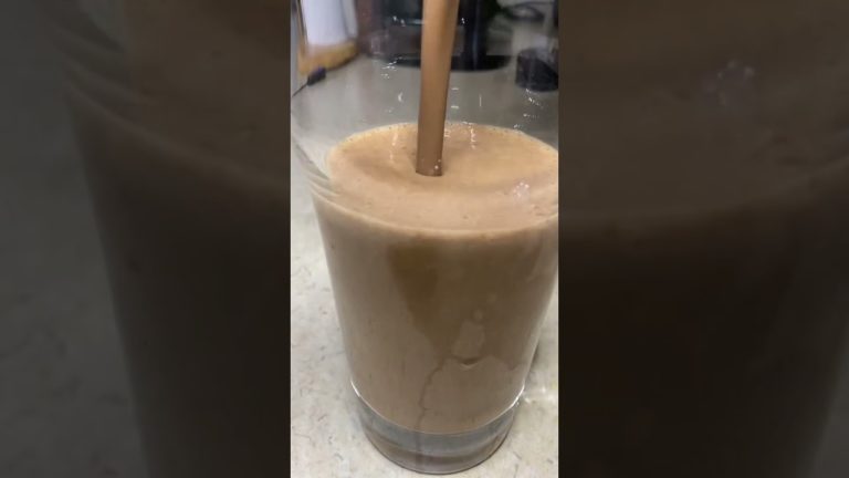 High Protein Iced Coffee Smoothie
