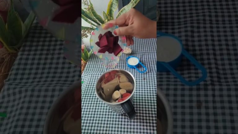 BEET CARROT SMOOTHIE | CARROT SMOOTHIE | BEET SMOOTHIE | EASY BEET SMOOTHIE |  DETOX SMOOTHIE