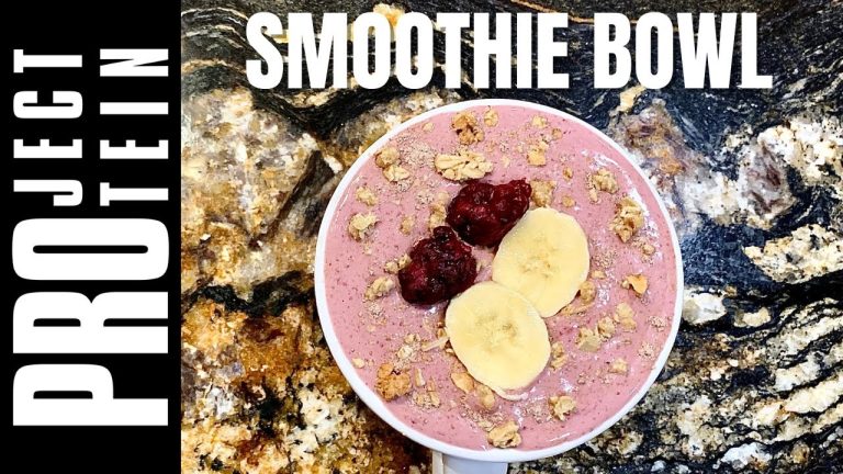 Breakfast Protein Smoothie: Banana-Blackberry Brownie