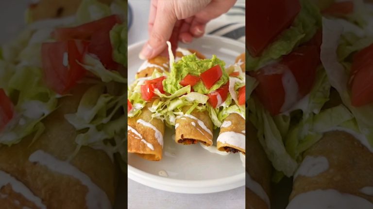 🔥 Crispy Ground Beef Taquitos https://thaicaliente.com/baked-ground-beef-taquitos/