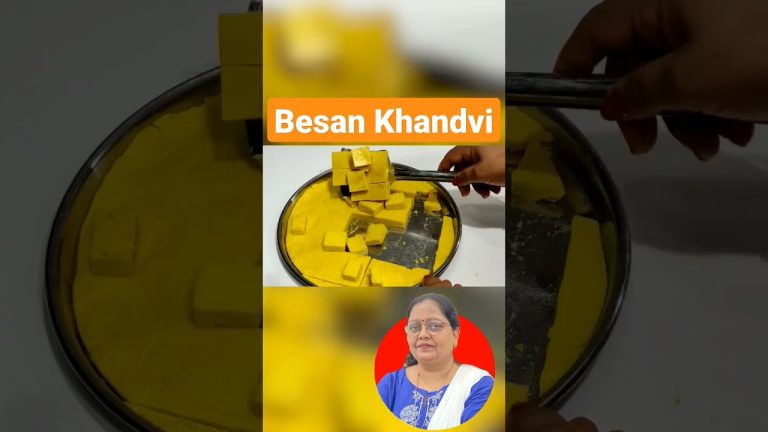 Besan khandvi recipe in hindi | Indian khandvi #cooking #recipes #youtubeshorts #khandvi #snacks