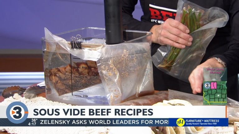 WATCH: Sous vide beef recipes