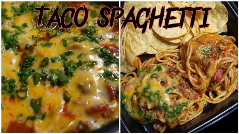 The Best Taco Spaghetti EVER!!! | Ray Mack's Kitchen and Grill