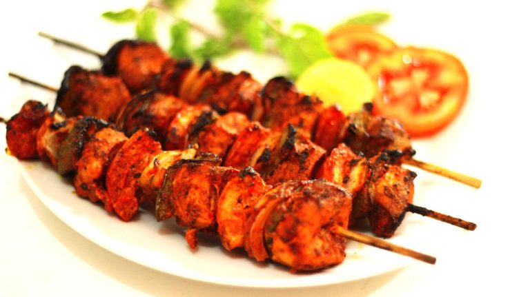 Chicken Tikka Kabab Recipe (Indian non veg starter) – Chicken Recipe