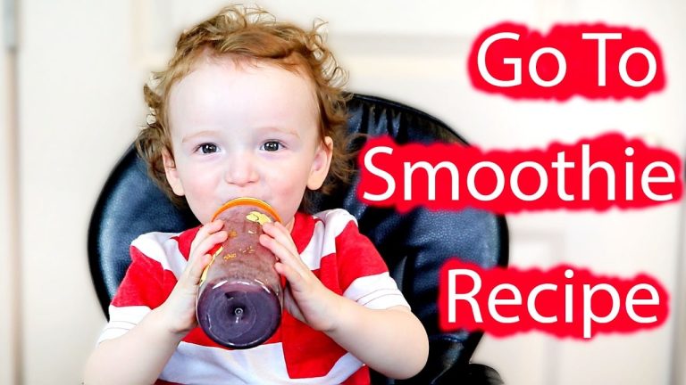 MY FAVORITE SMOOTHIE RECIPE | Toddler Approved