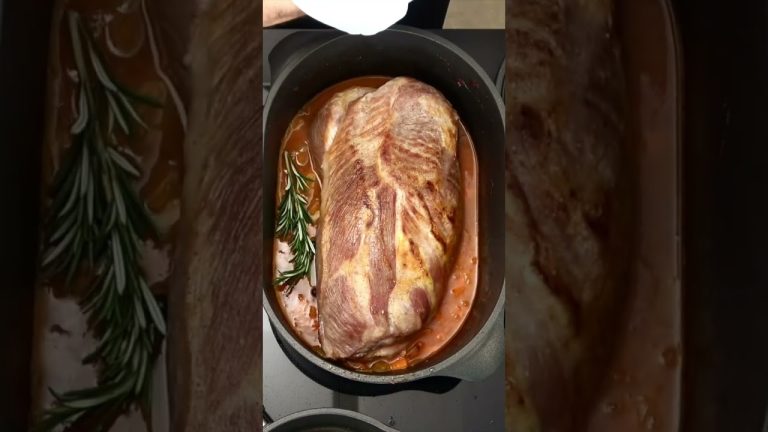 Saftiger Schweinebraten #thomaskocht #bratensoße #schweinebraten