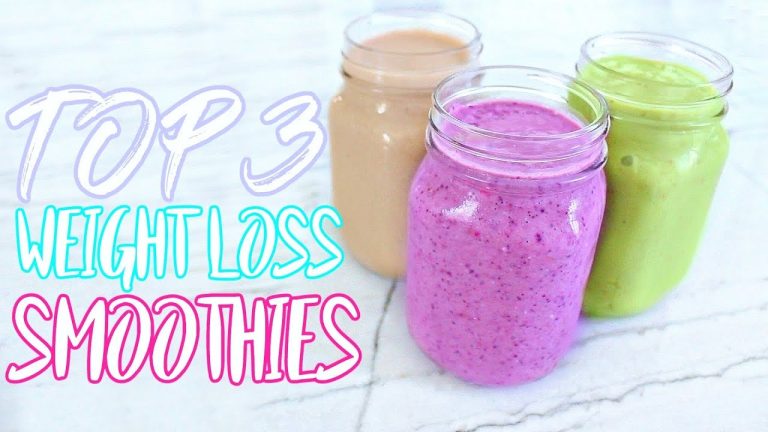 My Top 3 Weight Loss Smoothie Recipes !! | How I Lost Weight