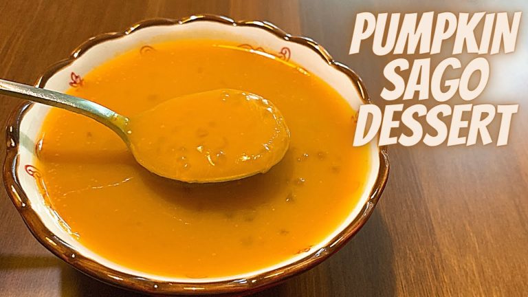 PUMPKIN SAGO DESSERT RECIPE|PUMPKIN DESSERT RECIPES|PUMPKIN DESSERT RECIPES CHINESE|PUMPKIN SAGO