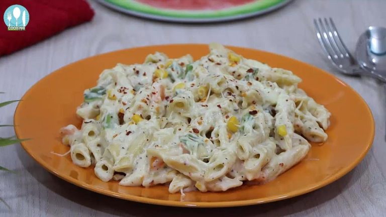 White Sauce Pasta Bangla Recipe by Cooking Channel BD.
