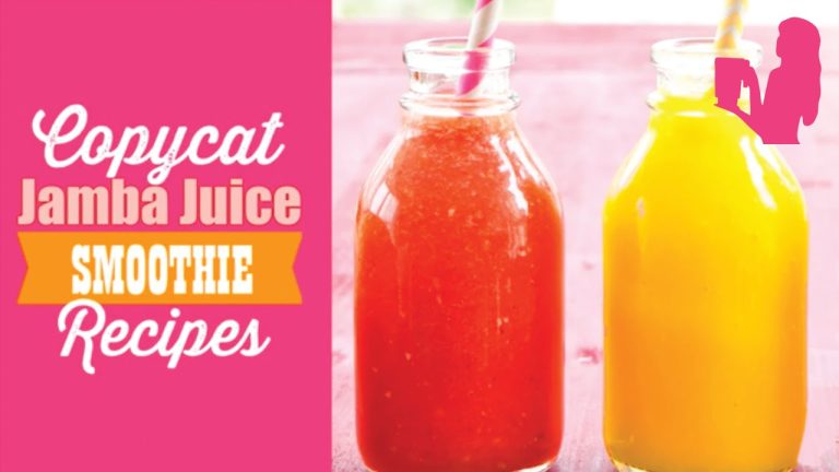 DIY Jamba Juice Smoothie Recipes Made Healthier | Blendtec Pro 800