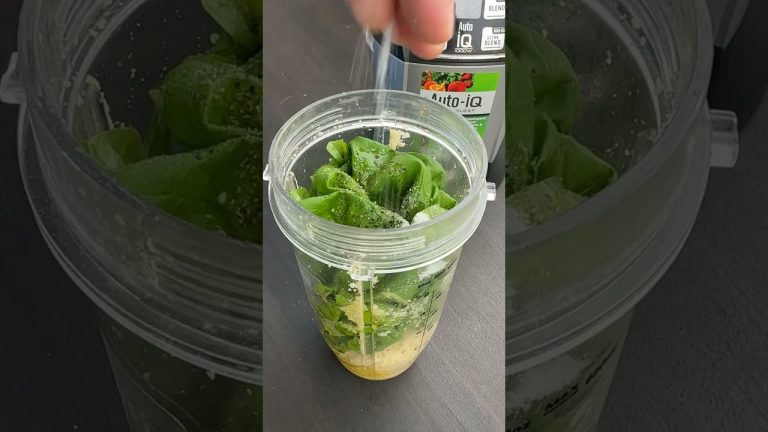 The Tastiest Homemade Pasta Pesto Sauce – Never Buy It Again! #shorts