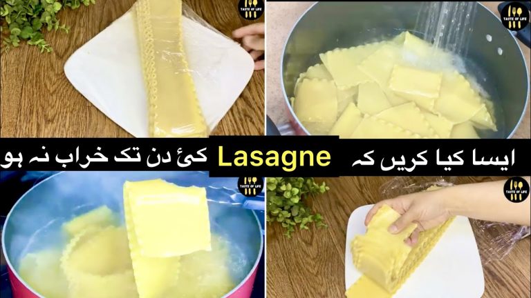 How to Boil Lasagna | How Can Store Boiled Lasagne | Pasta Recipe | Mehwish Cooking Channel