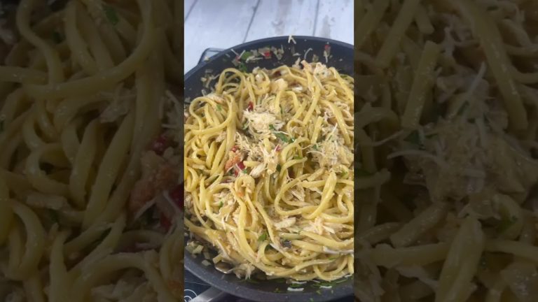 Crab Linguine Recipe